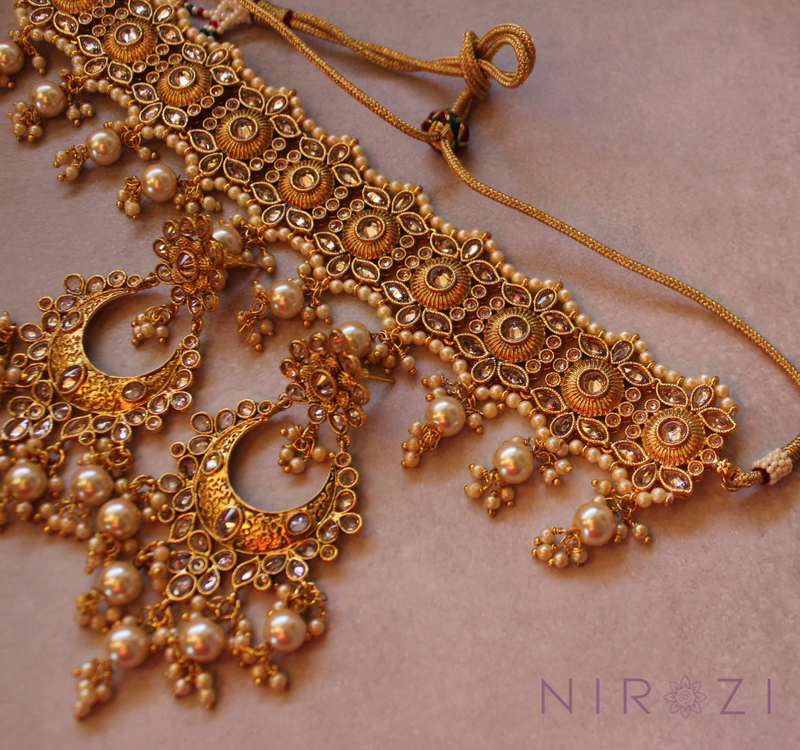 Falgun Choker Set - Nirozi