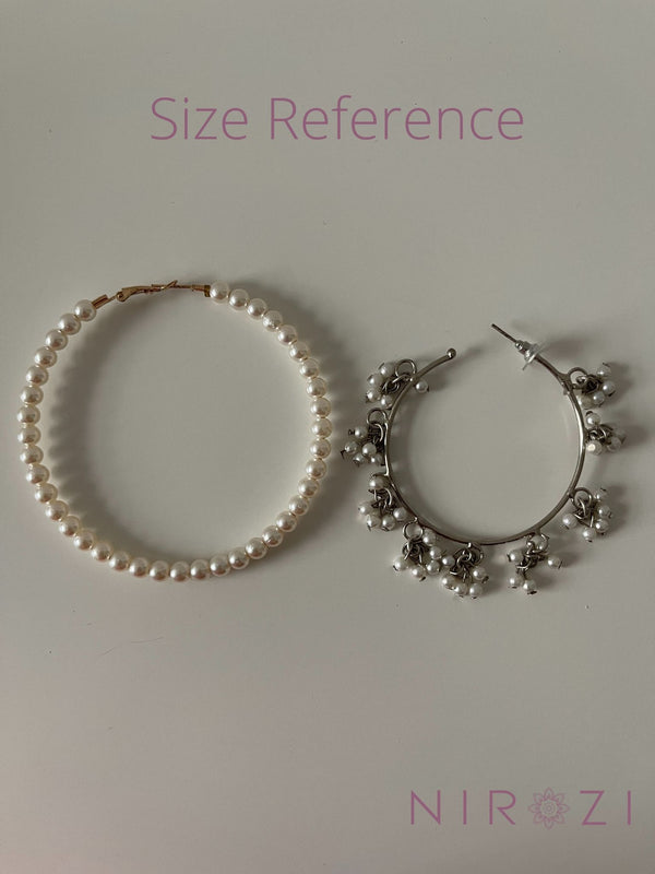 Pearl Hoops - Nirozi