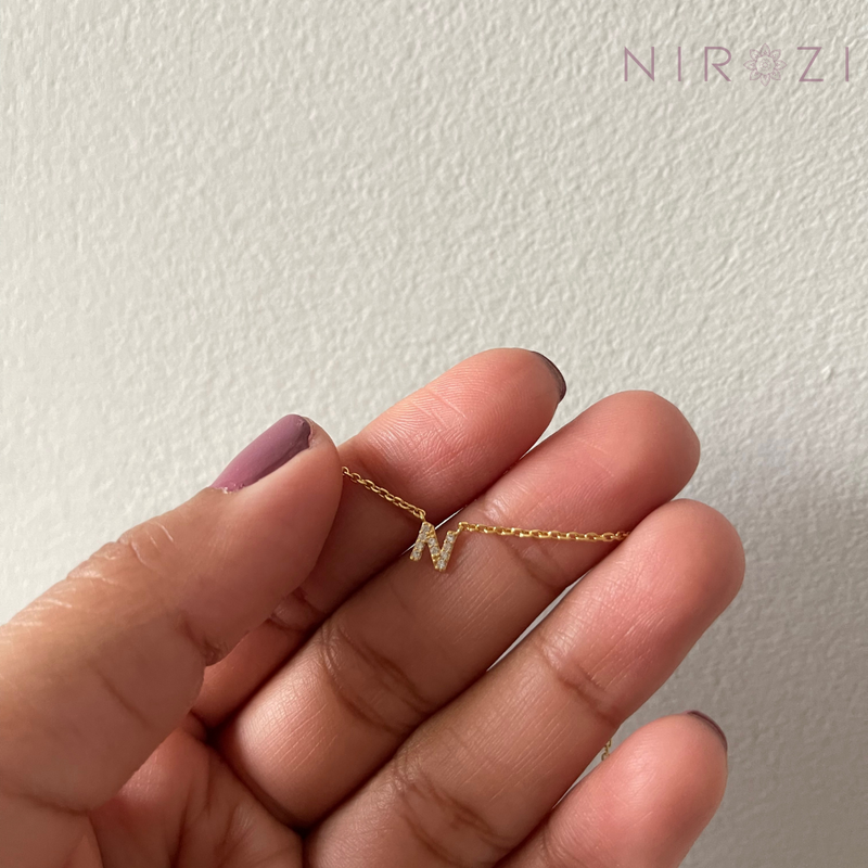 Dainty Initial Necklace